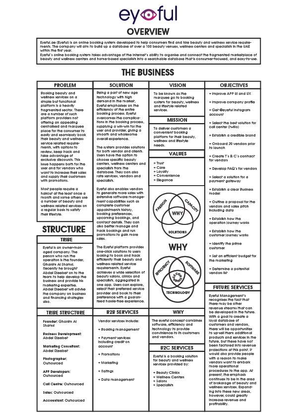 Business Plan Writing